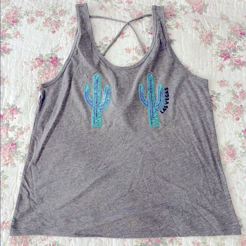 PINK LIMITED EDITION LAS VEGAS CROP TOP